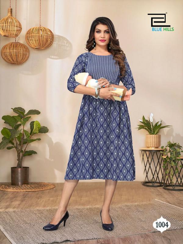 Blue Hills Happiness Fedding Wear Kurti Collection